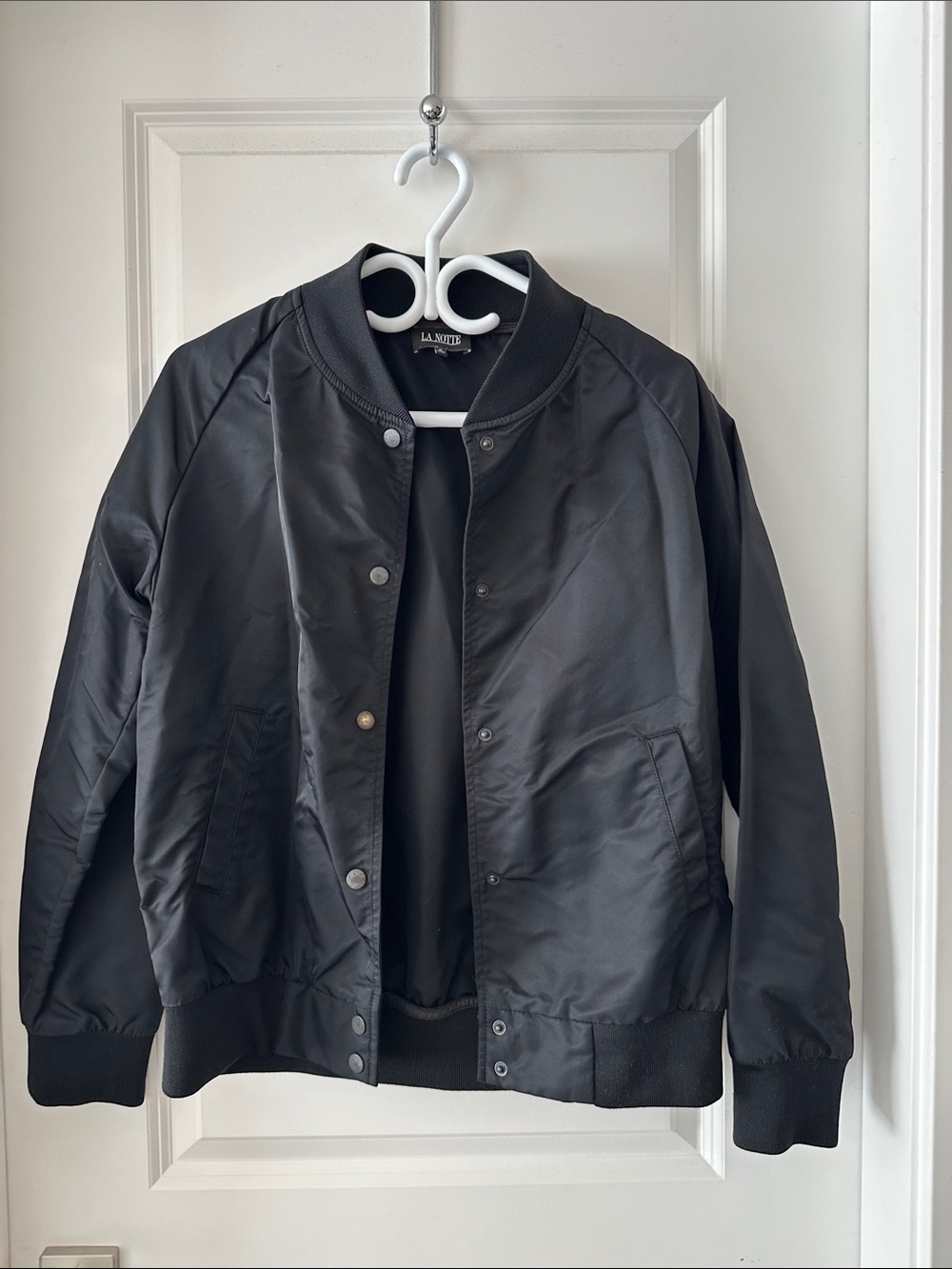 Black Bomber Jacket